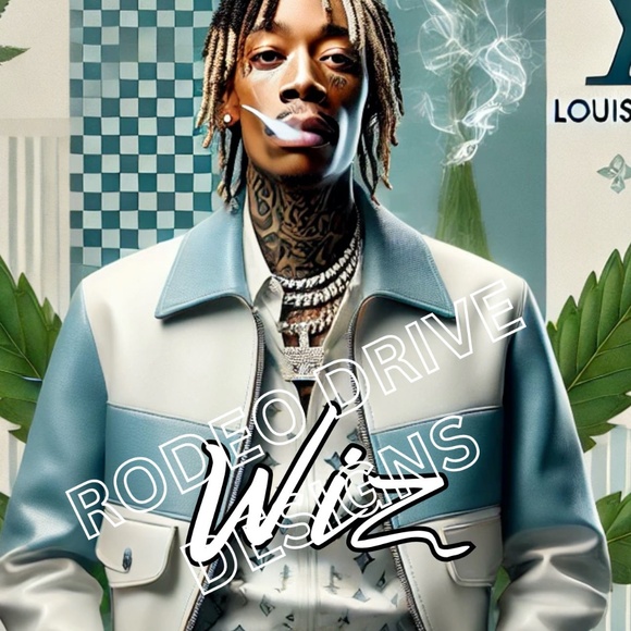 Wiz Khalifa Poster Print 11x17 Hip Hop Legend Wiz Khalifa Wall Artwork - Picture 2 of 2